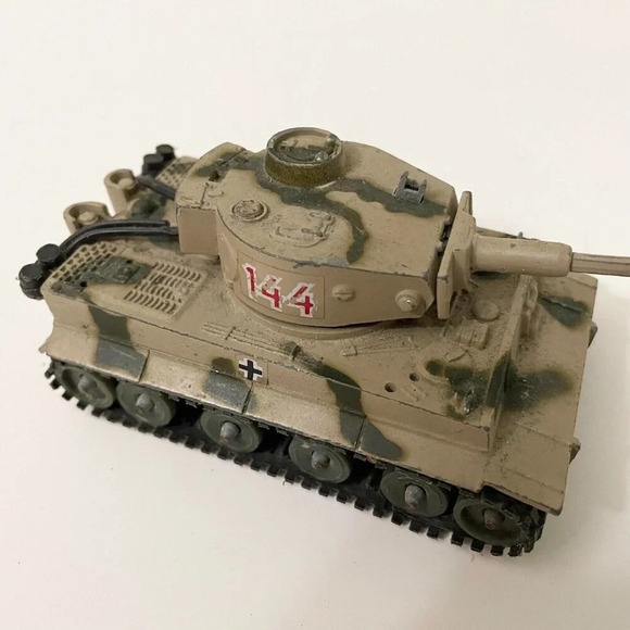 Vintage  Corgi Toys Tiger1 Tiger 1 Tank Diecast Made In Hong Kong Incomplete - Picture 16 of 16